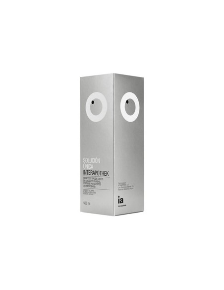 Interapothek Solución Única para Lentes de Contacto de 500ml