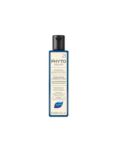 PHYTO PHYTOSQUAM Purizando Mantenimiento Purizante Champú 250ml