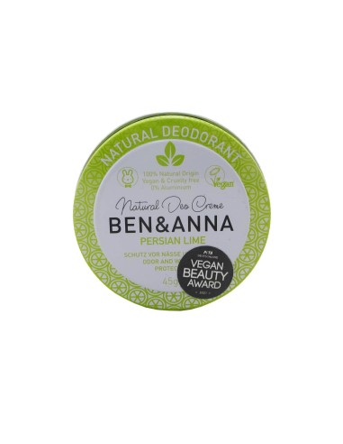 Desodorante Natural Ben Anna en Lata Persa Lima 45g