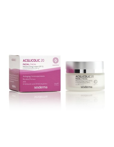 Sesderma Acglicolic 20 Crema Hidratante SPF15 50ml