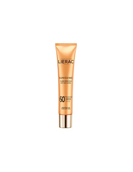 Protector antienvejecimiento de Lierac Sunissime Fluid Global SPF 50+ 40ml