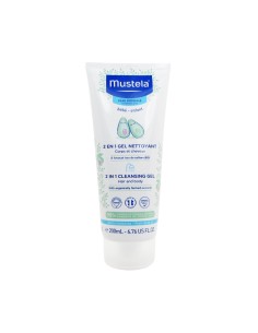 Mustela 2 en 1 Gel Lavet Skin Normal 200ml