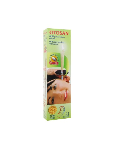 Conos otosan para la higiene de las orejas 2 unidades.