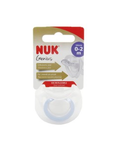 Nuk Genius Chupete de silicona 0-2 meses X1
