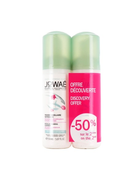 Jowaé Pack Mousse Micelar Limpiadora 2x150ml