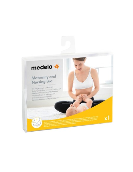 Medela Maternity and Nursing Bra L Negro