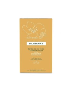 Klorane Bandas de Cera Fría con Almendra Dulce 6 Bandas