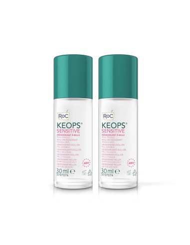 Roc Keops Pack Desodorante Roll-On Sensible 2x30ml