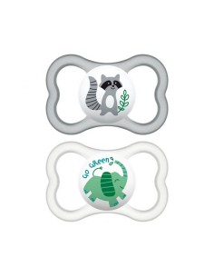 Mam Air Chupete Silicona 6m Neutral 2 pcs