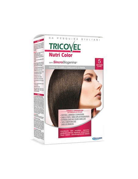 Bioscalin Nutricolor Coloración Permanente 5 Marrón Claro