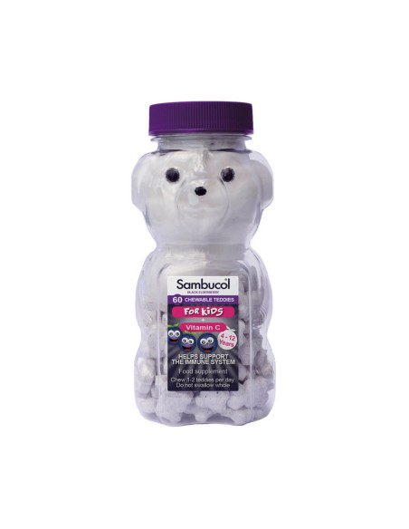 Sambucol Kids Teddies 60 Ositos Masticables