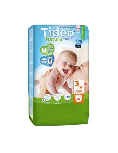 Tidoo Pañales 3M (4-9Kg) 27 unidades