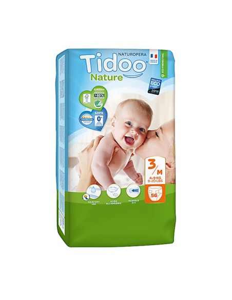 Tidoo Pañales 3M (4-9Kg) 27 unidades