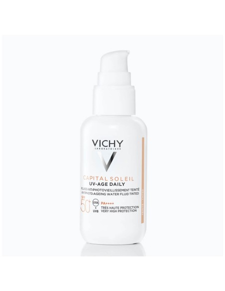 Vichy Capital Soleil Cuidado Diario UV Age con Color SPF50 40ml