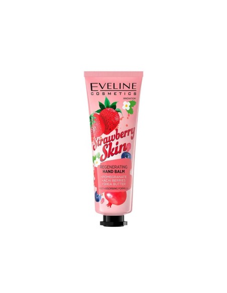 Eveline Cosmetics Bálsamo Regenerador de Manos de Fresa 50ml