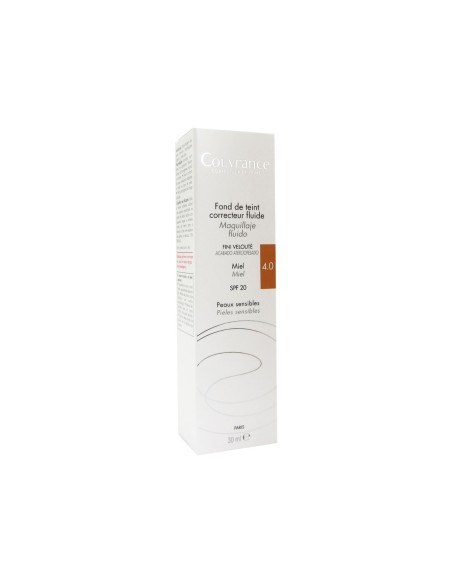 Avene Couvrance Fond De Teint Correcteur Fluide 4.0 Miel 30ml