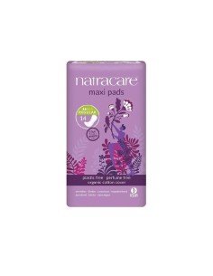 Natracare Compresas Maxi Regular Naturales 14 Unidades