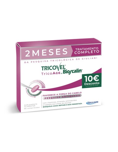 Bioscalin Tricovel Tricoage 60 comprimidos