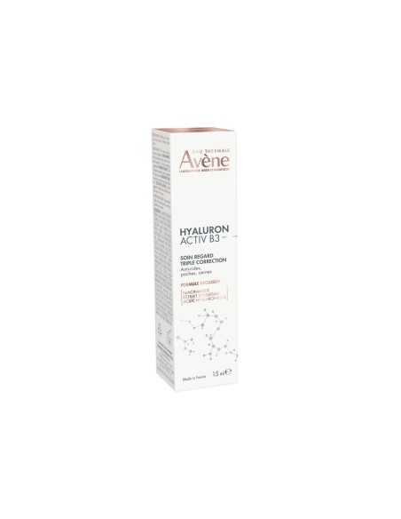 Avène Hyaluron Activ B3 Cuidado de Ojos de Triple Corrección 15ml