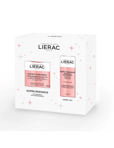 Lierac Coffret Supra Radiance Creme Anti-Ox + Sérum Detox