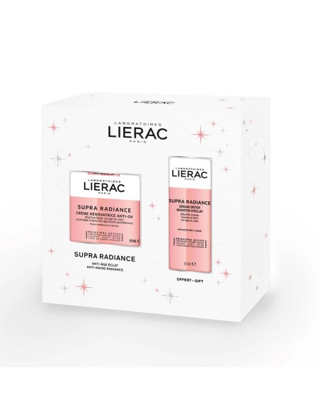 Lierac Coffret Supra Radiance Creme Anti-Ox + Sérum Detox