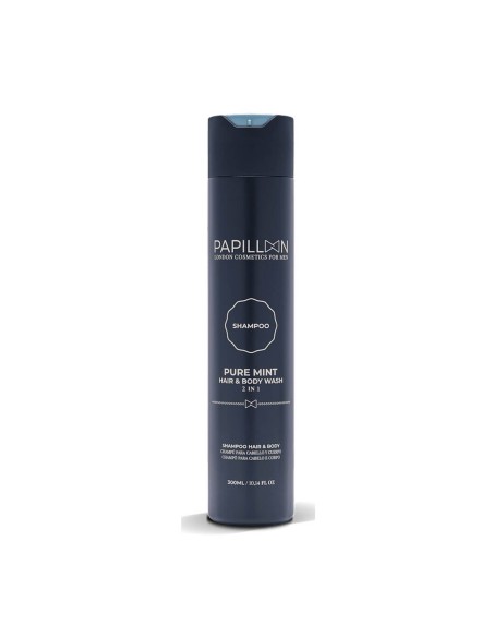 Papillon Champú Pura Menta para el Cabello y el Cuerpo 300ml