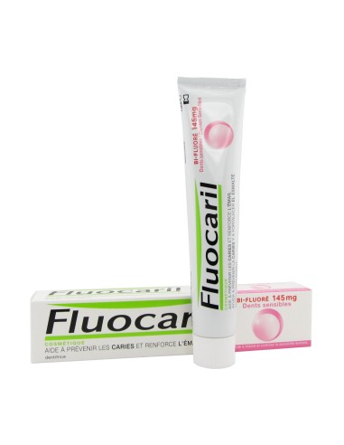 Fluocaril Bi-Fluoré 145mg Pasta Dentifrica Dientes Sensiveis 75ml