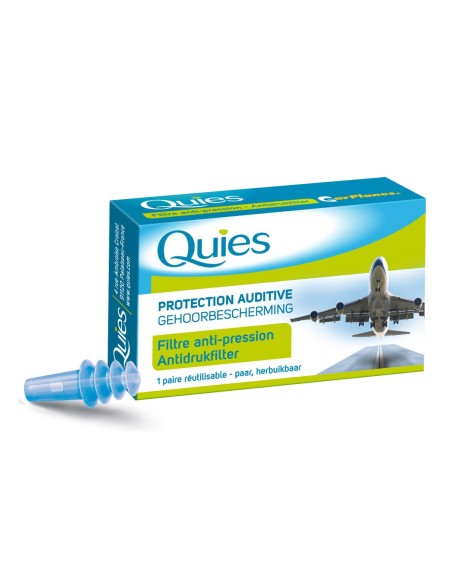 Quies Tampones Viaje Silicone Adulto 1 Par