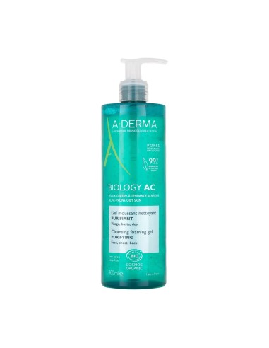 A-Derma Biology AC Gel Limpiador Purificante 400ml