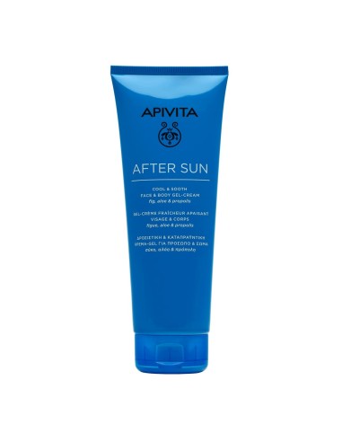Apivita Bee Sun Safe After Sun Cool and Sooth Face and Body Gel-Cream 200ml