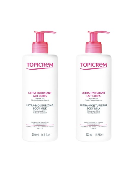 Topicrem Duo Ultra-Moisturizing Body Milk 500ml